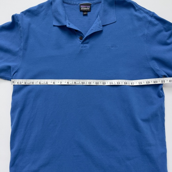 Patagonia Men's Blue Polo Shirt - Picture 3 of 4